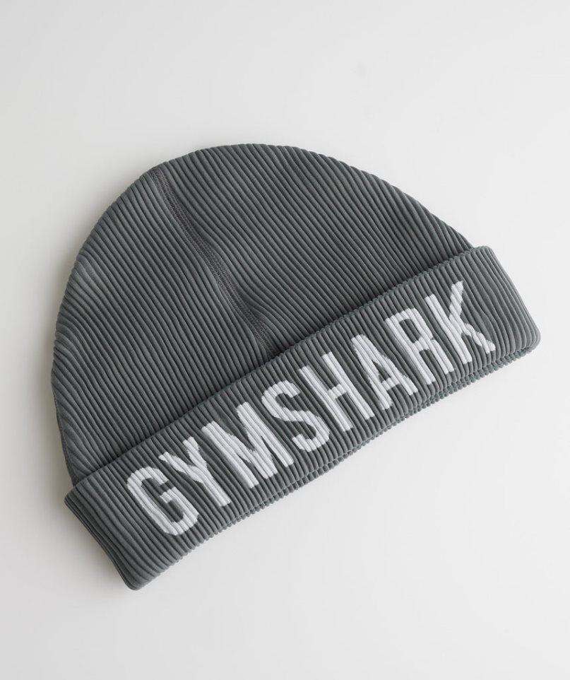 Gymshark Seamless Docker Beanie Grey | NZ 5SPHJD